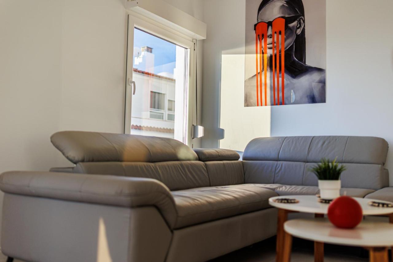 Laguna Beach Wohnung Mit Freiem Meerblick Torrox Bagian luar foto