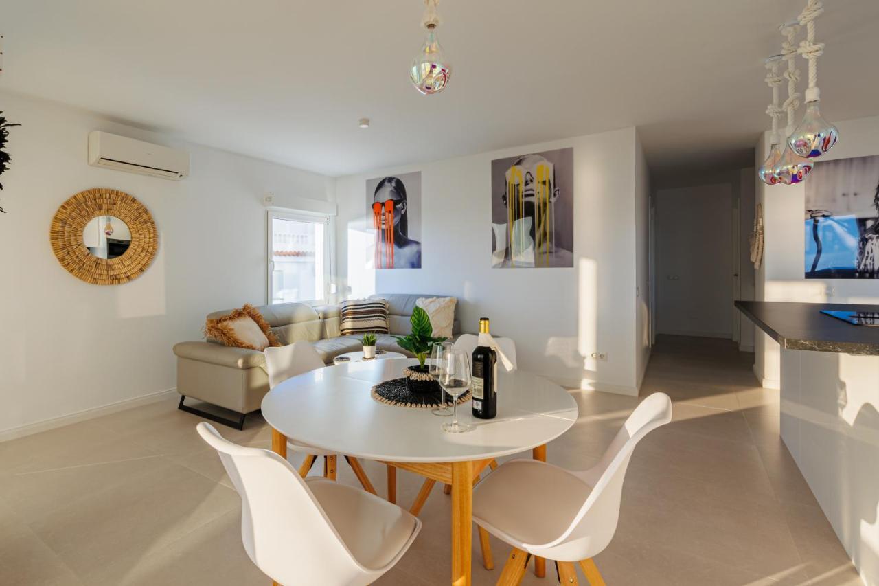 Laguna Beach Wohnung Mit Freiem Meerblick Torrox Bagian luar foto