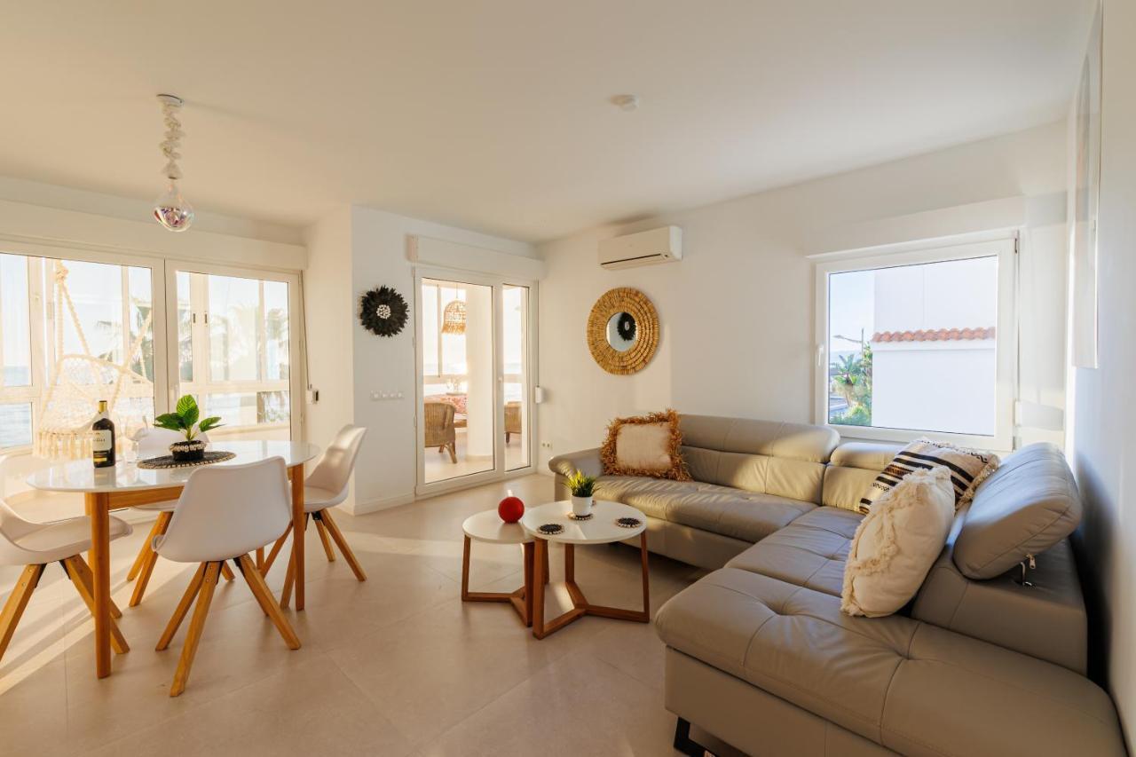 Laguna Beach Wohnung Mit Freiem Meerblick Torrox Bagian luar foto